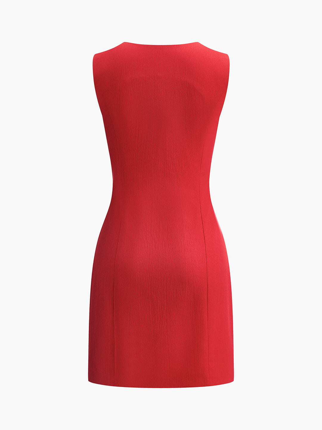 Snug V-Neck Sleeveless Short Dress  Liora Lane Boutique Dresses