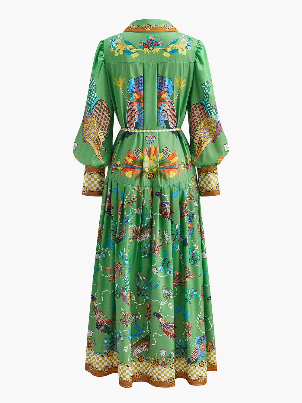 Boho Long Sleeve Button Floral Dress  Liora Lane Boutique Floral Dresses
