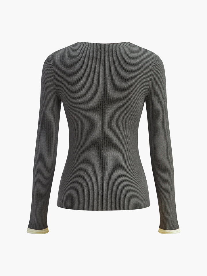 Plain Button Knit Cardigan  Liora Lane Boutique Cardigans