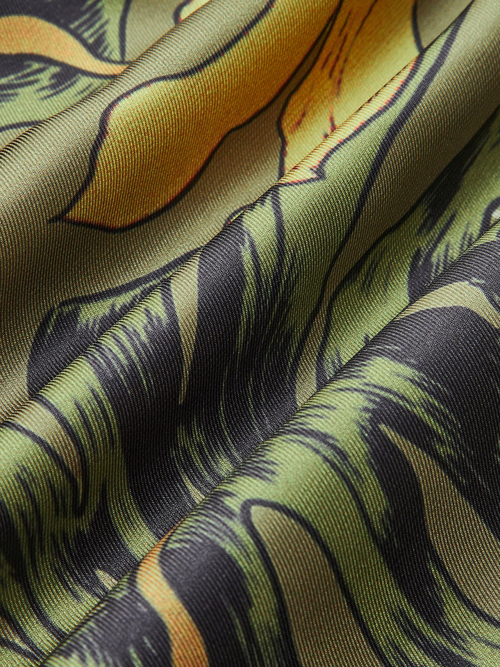 Tie Detail Floral Print Wrap Skirt  Liora Lane Boutique Skirts