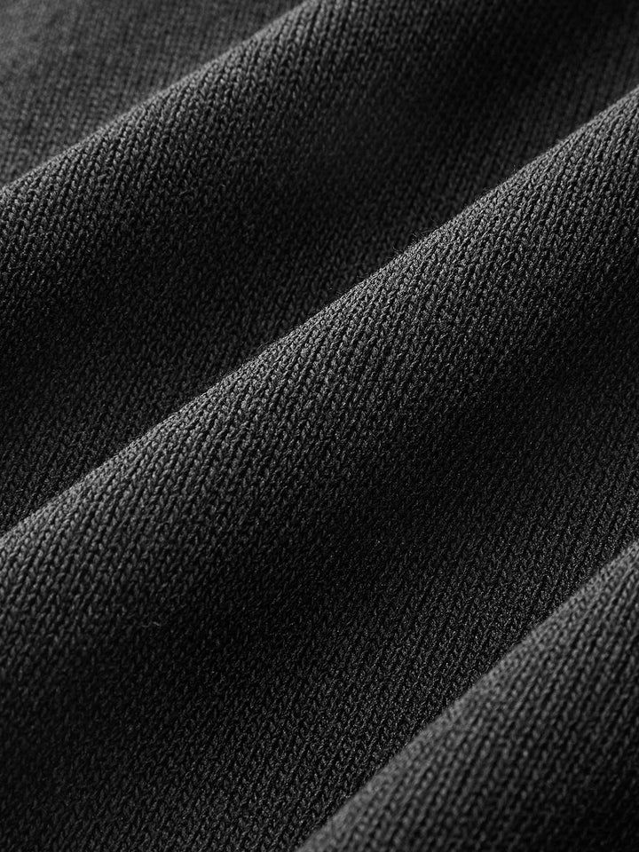 Denim Collar Ribbed Knit Top  Liora Lane Boutique Sweaters