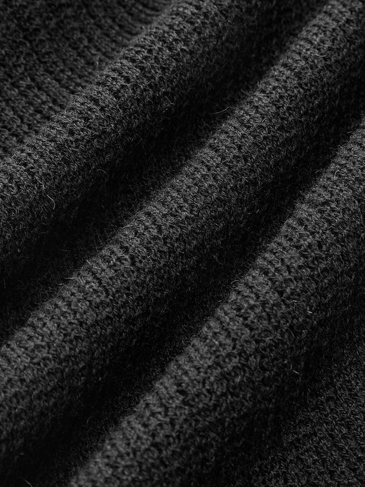 Lace-Up Front Sheer Long Sleeve Sweater  Liora Lane Boutique Sweaters