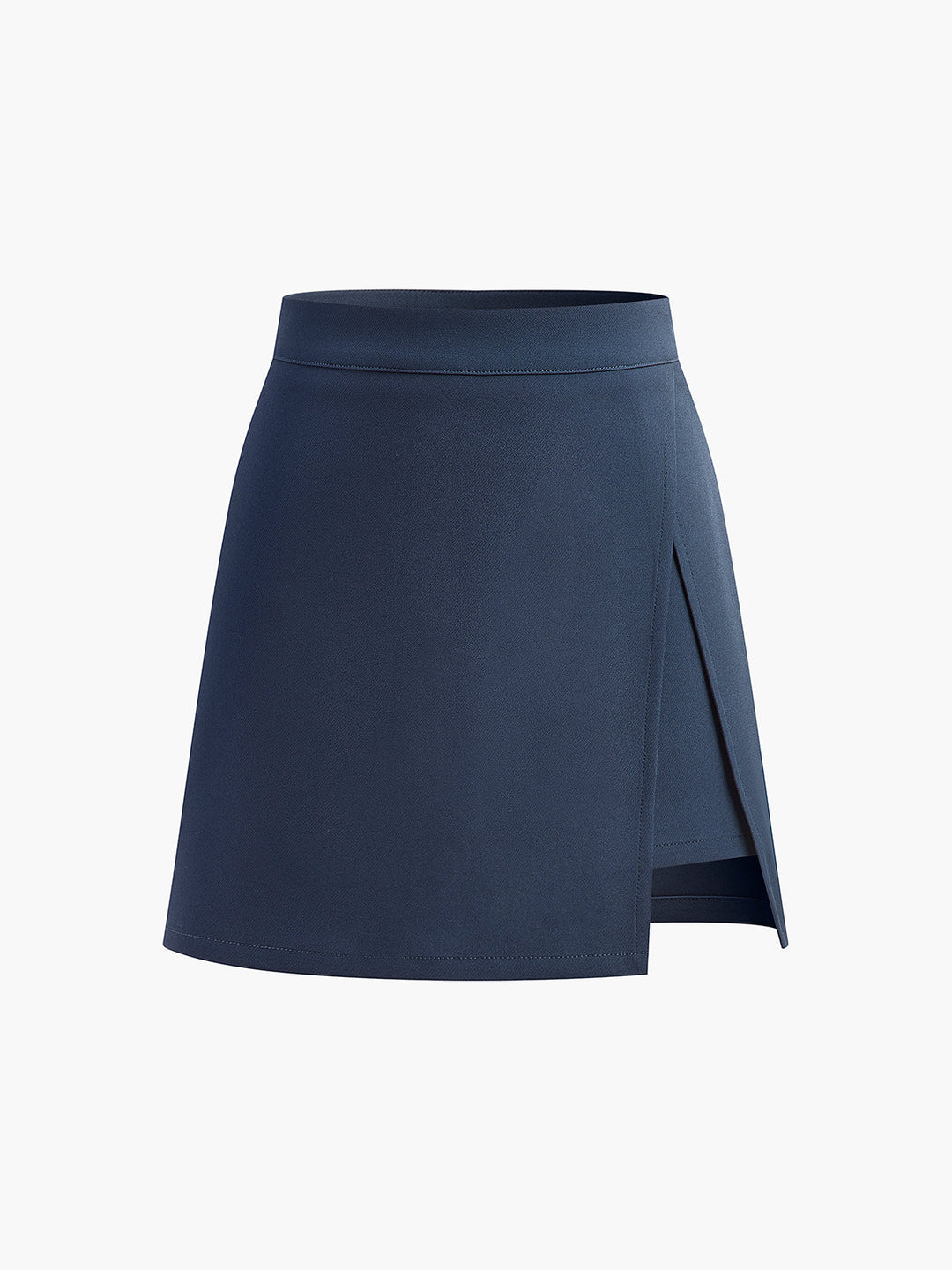 Asymmetric Layered Split Mini Skirt  Liora Lane Boutique Skirts