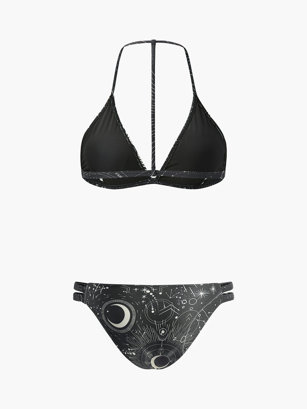 Astrology Print Halter Bikini Set  Liora Lane Boutique Bikini Sets