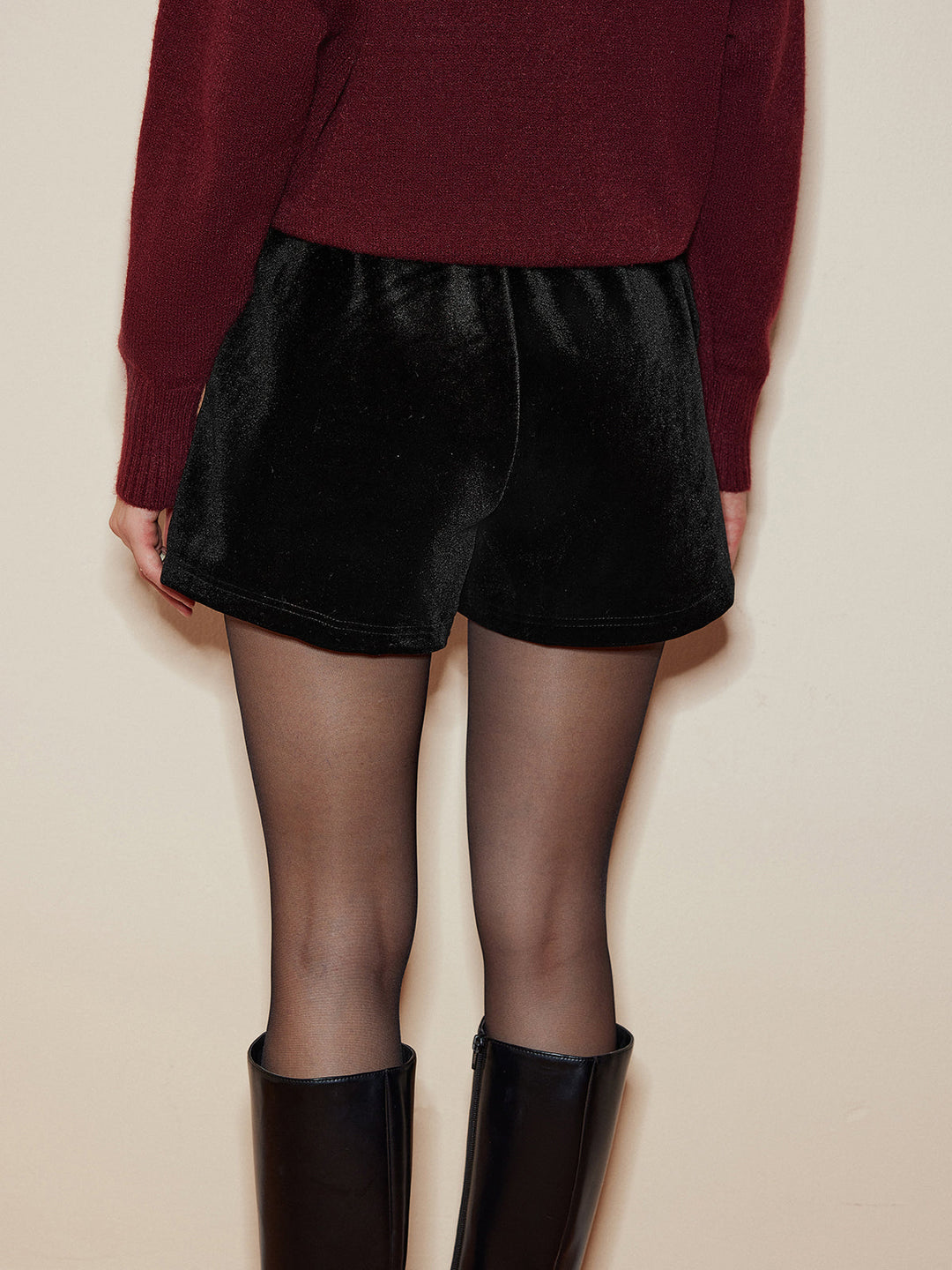 Velvet Cozy Shorts  Liora Lane Boutique Shorts