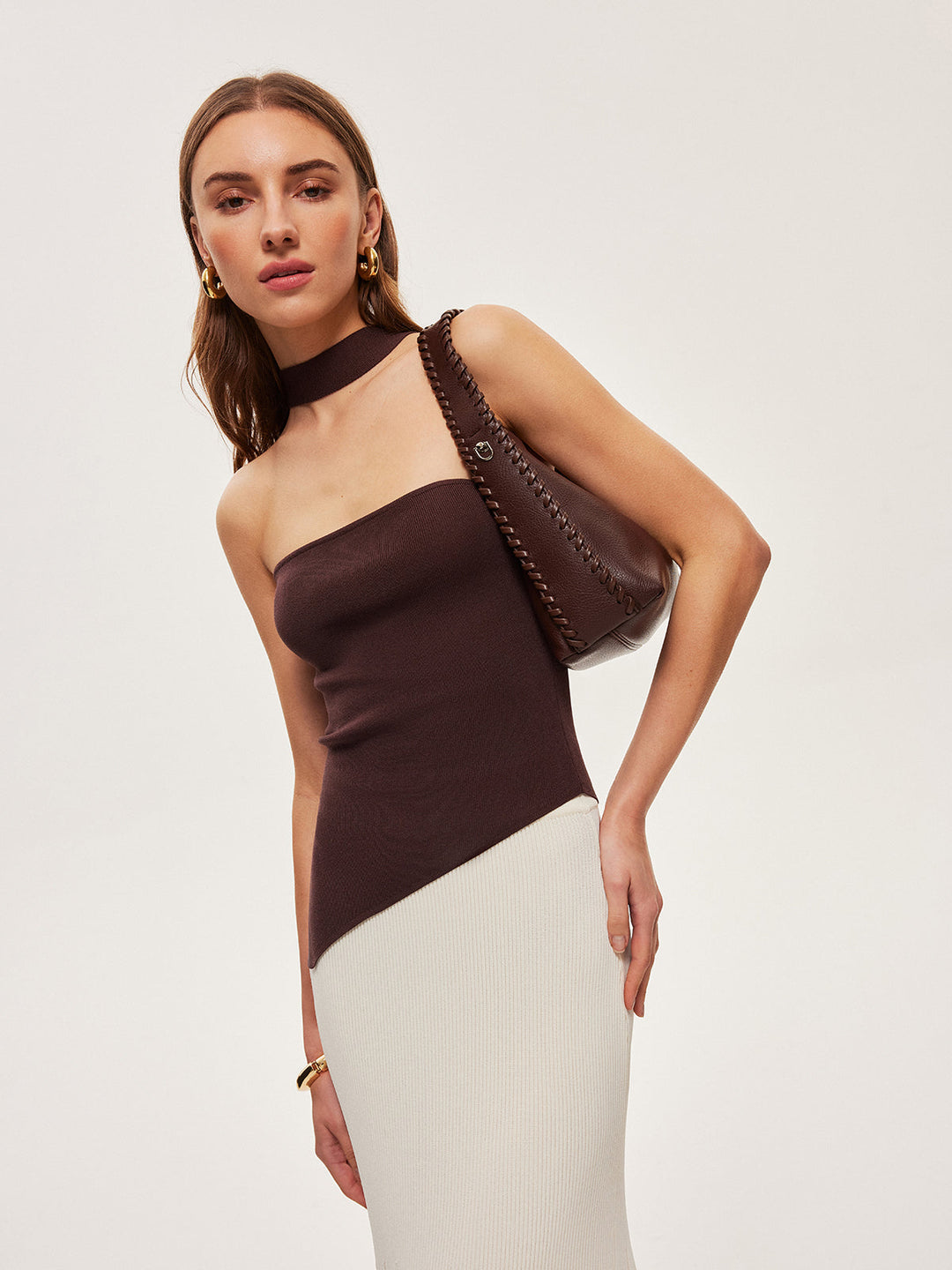 Halter Neck Knit Top  Liora Lane Boutique Knit Tops