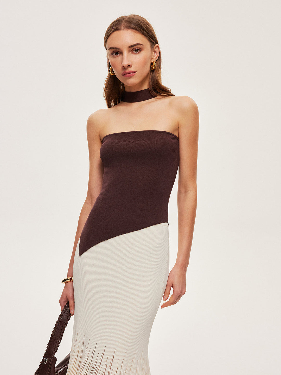 Halter Neck Knit Top  Liora Lane Boutique Knit Tops