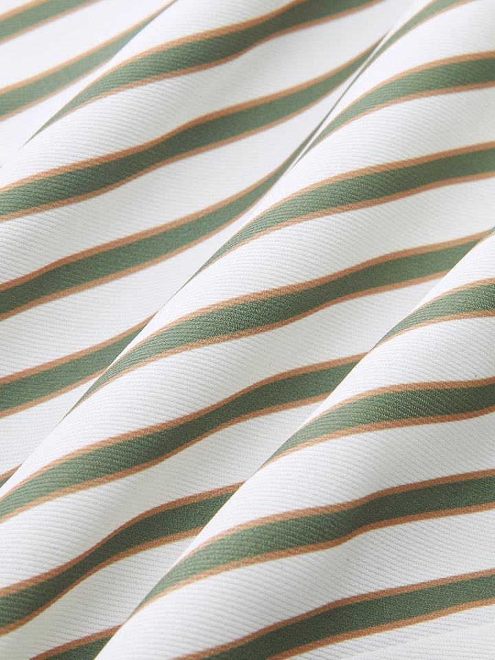Striped Mid-Waist Wide Leg Pants  Liora Lane Boutique Pants