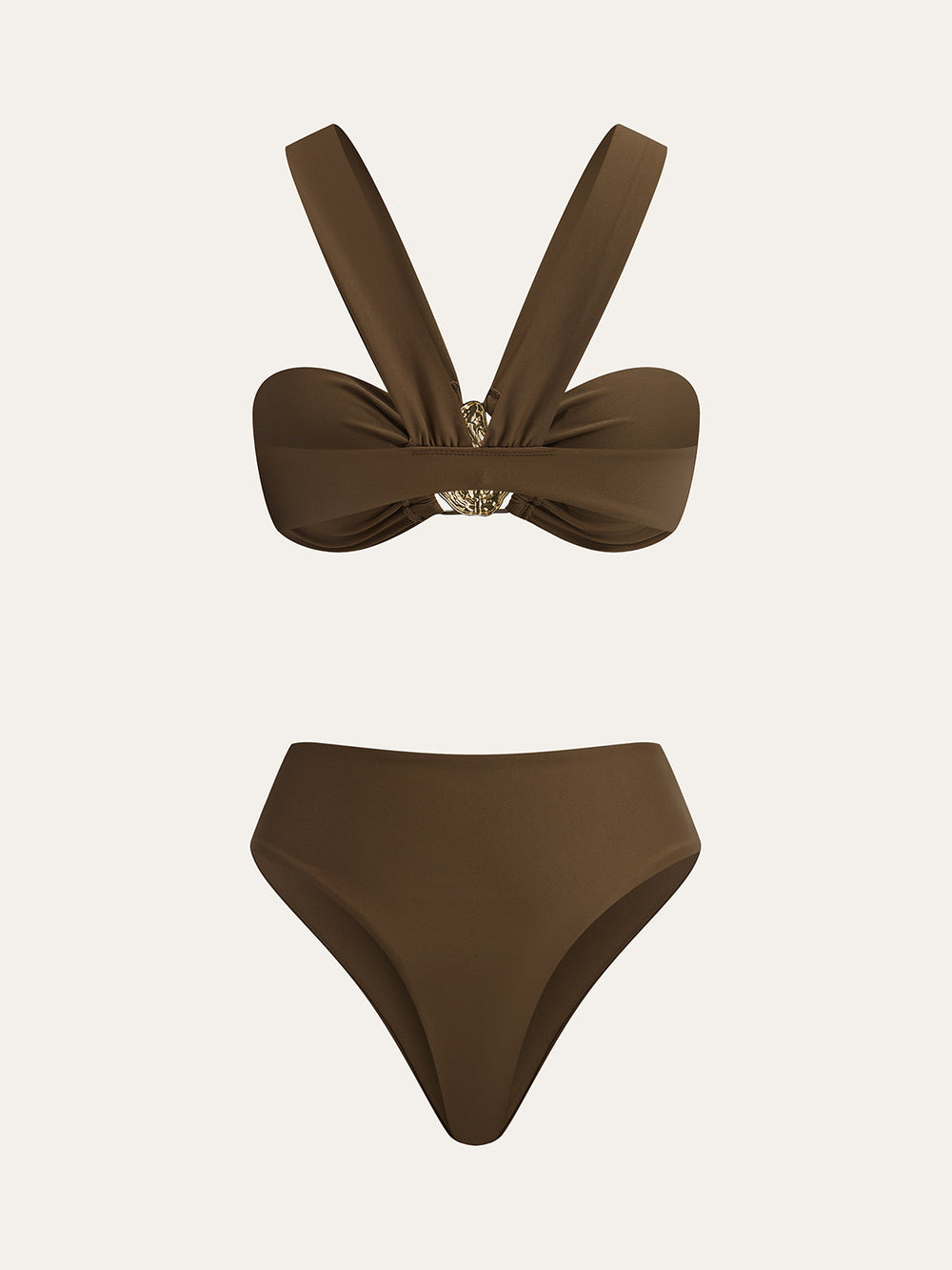 Metal Decor Bikini Set  Liora Lane Boutique Bikini Sets