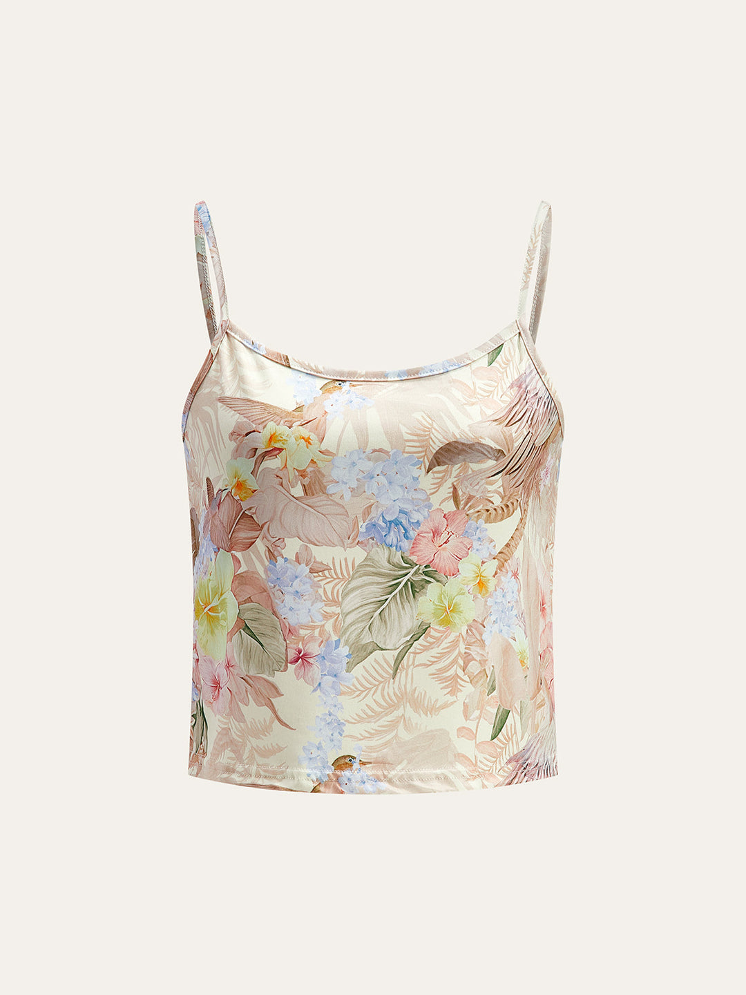 Floral Print Three-Piece Shorts Set With Belt  Liora Lane Boutique Short Sets