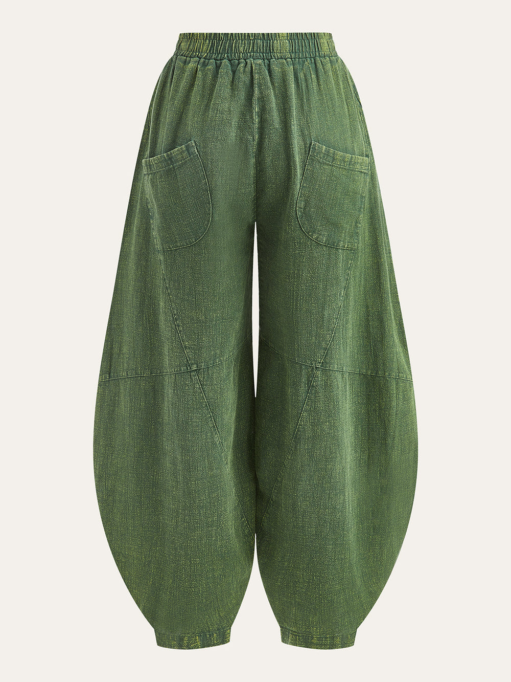 Distressed Paneled Loose Lantern Pants  Liora Lane Boutique Pants