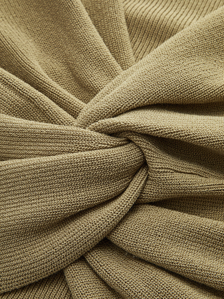 Knit Twist-Front Tank Top  Liora Lane Boutique Knit Tops