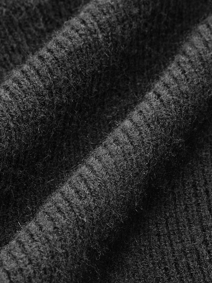 Metal Button V-Neck Sweater  Liora Lane Boutique Sweaters