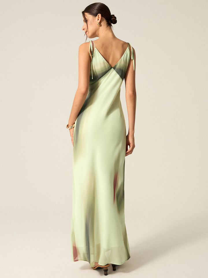 V-Neck Printed Maxi Dress  Liora Lane Boutique Dresses