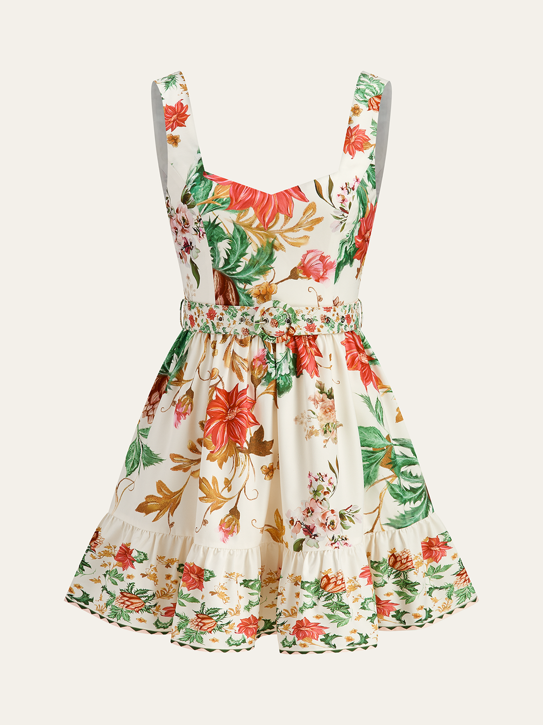 Floral Print Sleeveless Mini Dress  Liora Lane Boutique Dresses
