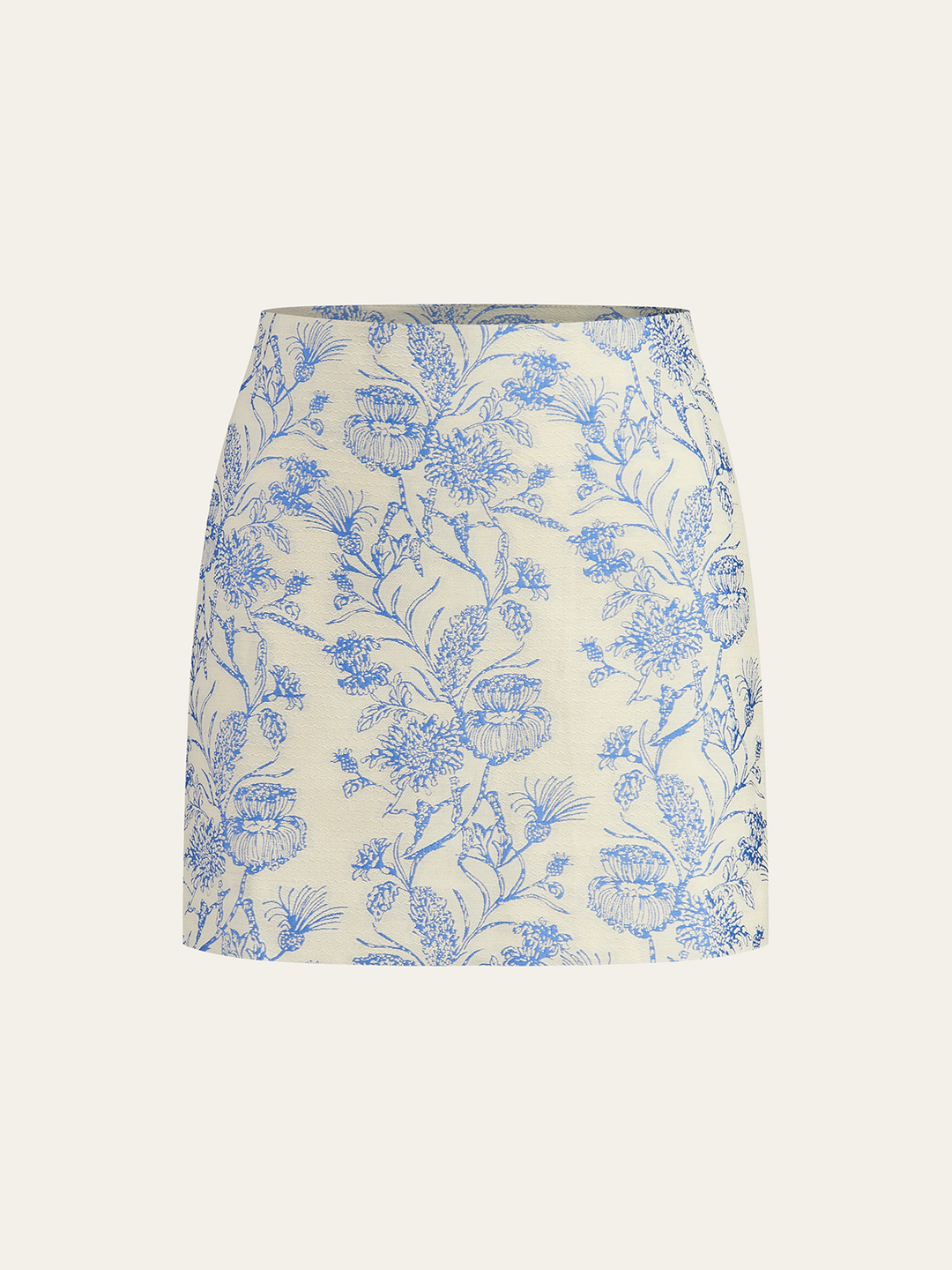 Jacquard Square-Neck Decor-Pockets Skirt Set  Liora Lane Boutique Skirt Sets