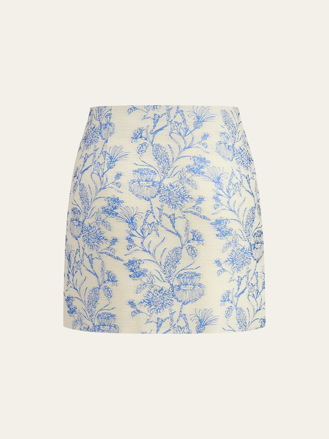 Jacquard Square-Neck Decor-Pockets Skirt Set  Liora Lane Boutique Skirt Sets