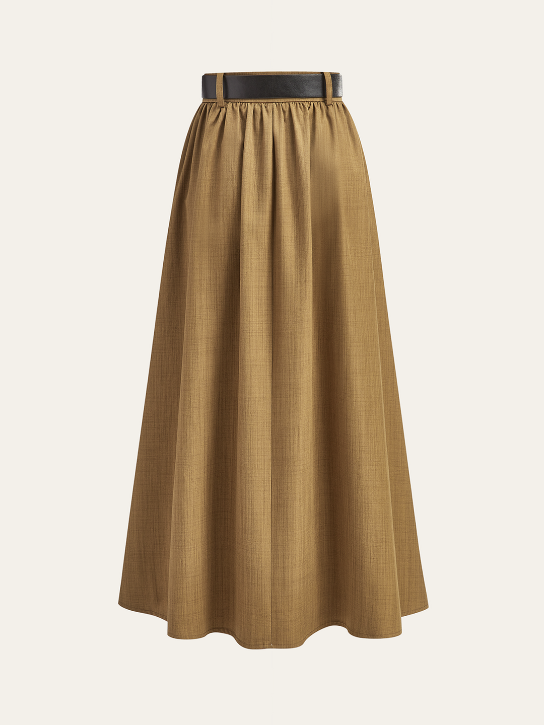 Belted Pleated Midi Skirt  Liora Lane Boutique Skirts