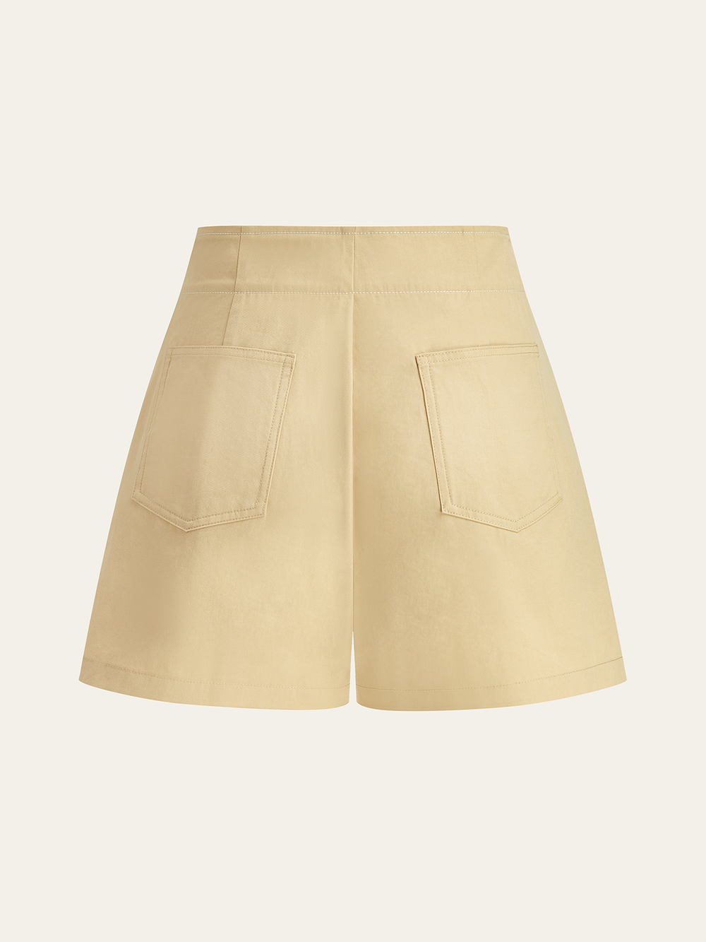 High-Waisted Button -Detail Wide-Leg Shorts  Liora Lane Boutique Shorts