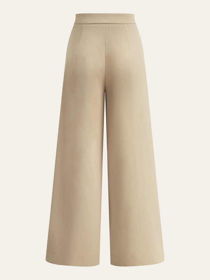 Pleated Wide-Leg Pants  Liora Lane Boutique Pants