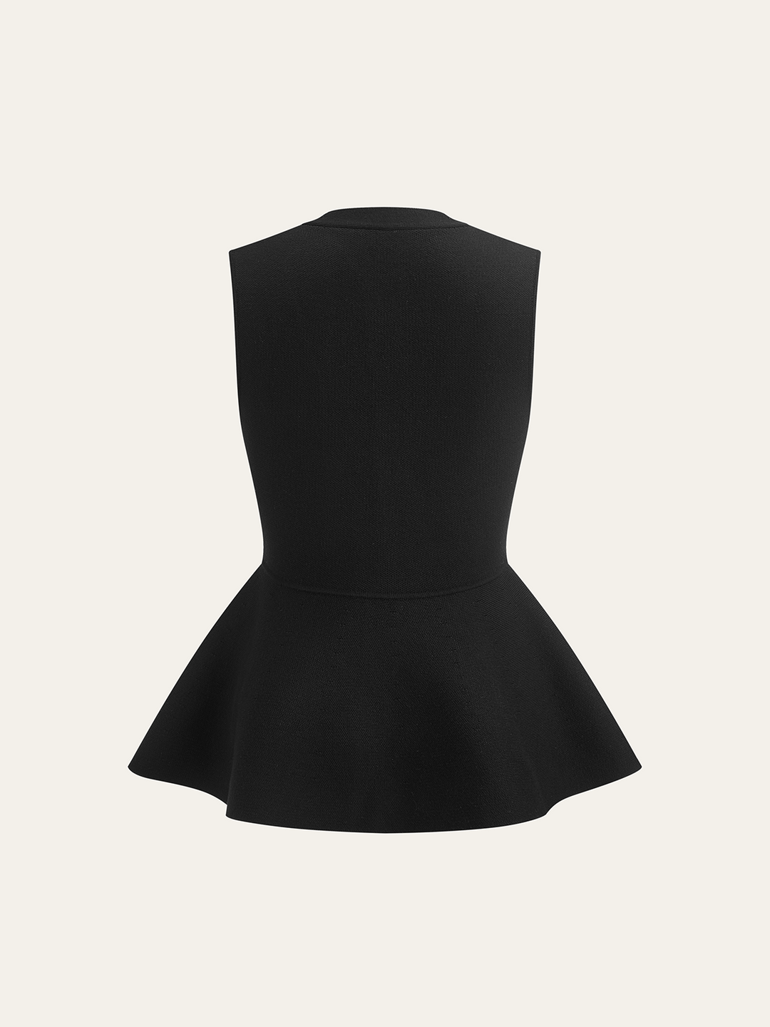 Knitted Peplum Vest Cardigan  Liora Lane Boutique Cardigans