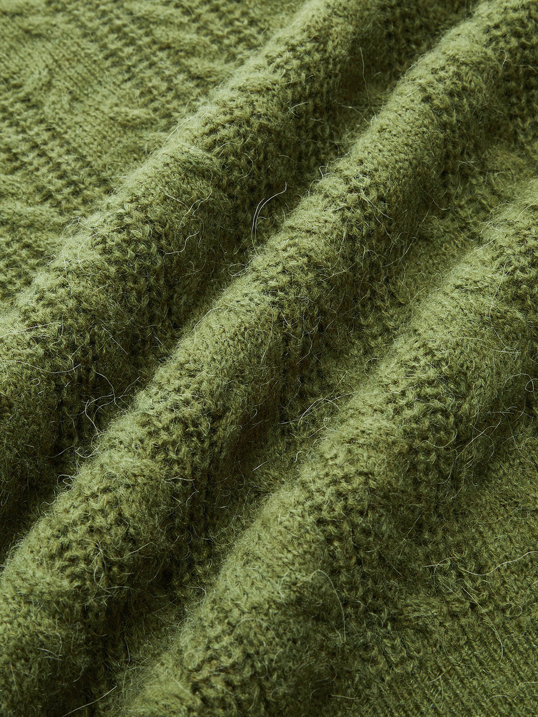 Cable-Knit Mock Neck Short-Sleeve Sweater Top  Liora Lane Boutique Knit Tops