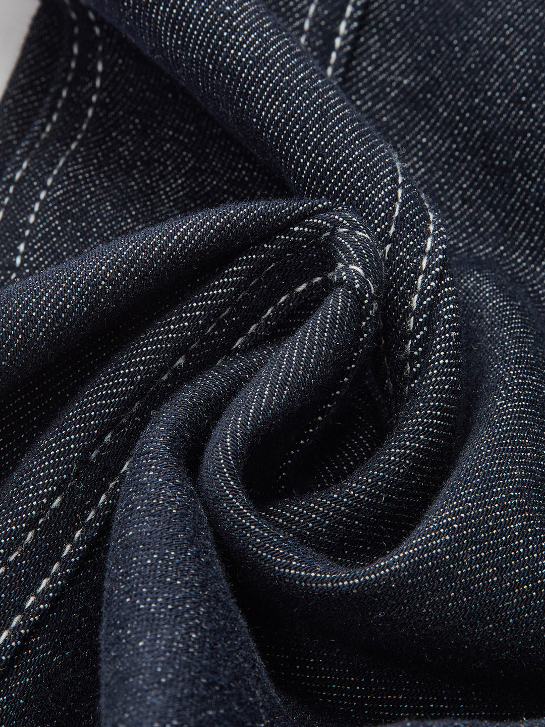 Denim Contrast-Stitch Pants with Belt  Liora Lane Boutique Jeans