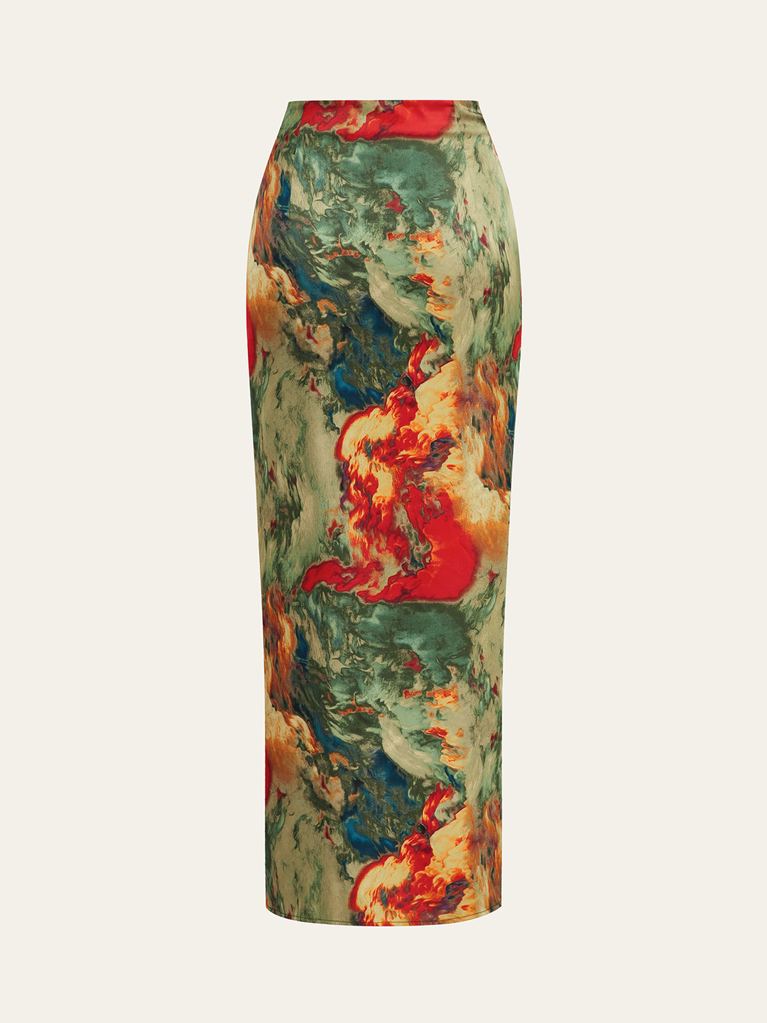 Printed Wrap-Tie Maxi Skirt  Liora Lane Boutique Skirts