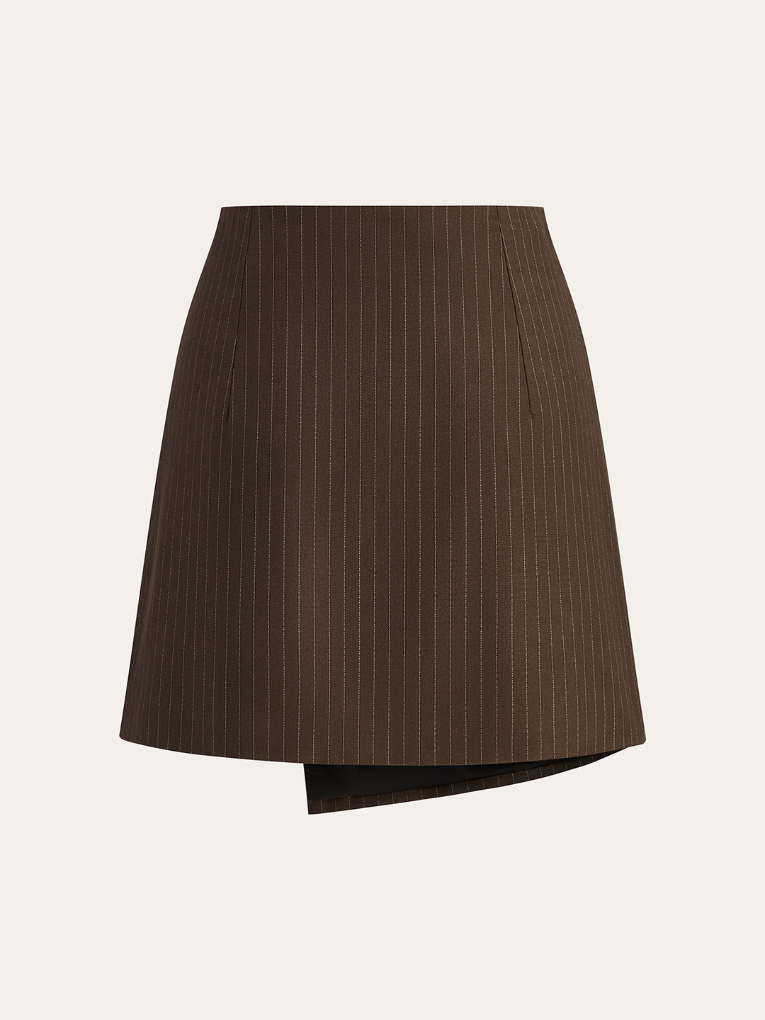 Pinstripe Wrap Mini Skirt  Liora Lane Boutique Skirts