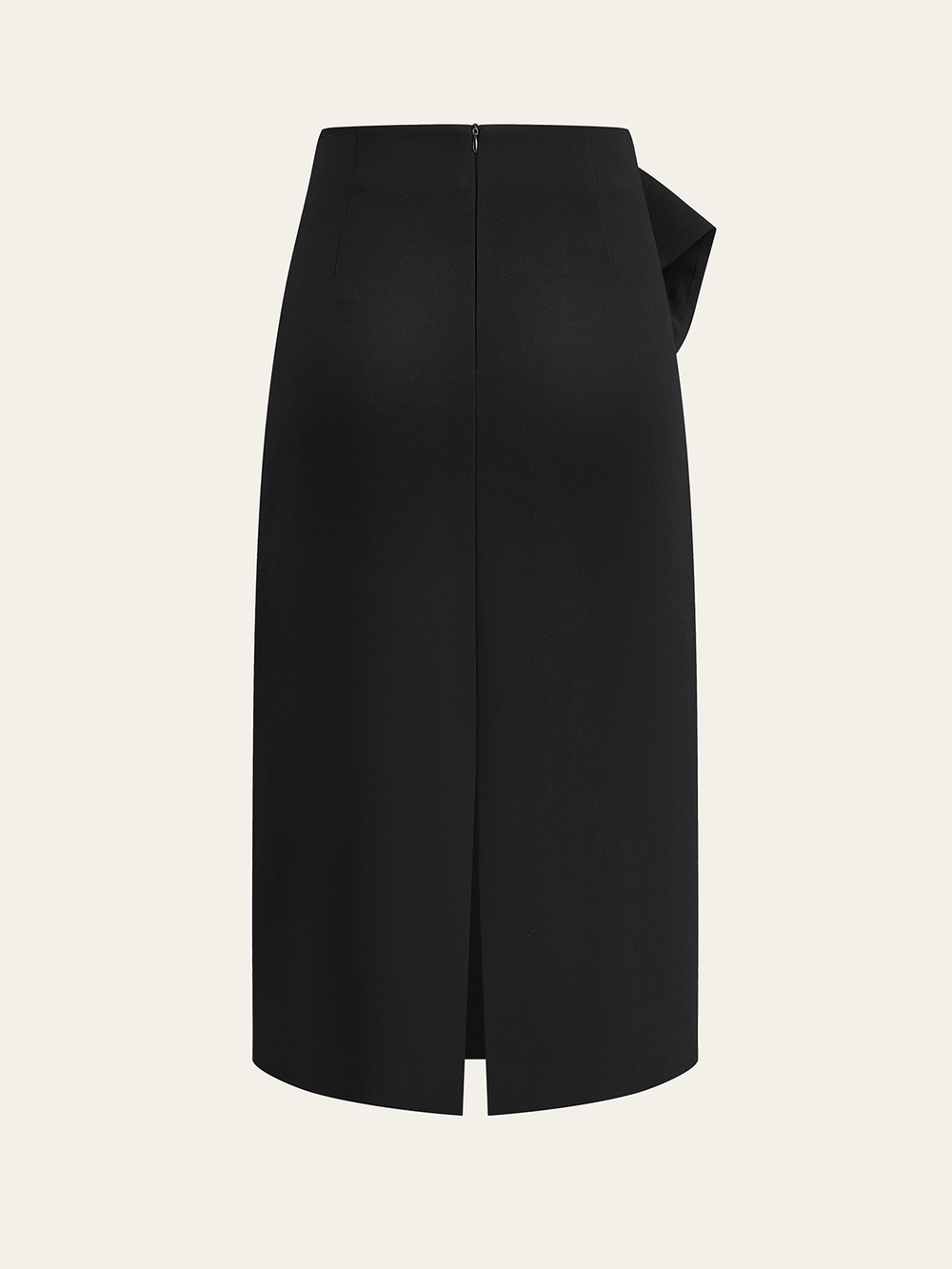Metal Detail Asymmetric Midi Skirt  Liora Lane Boutique Skirts