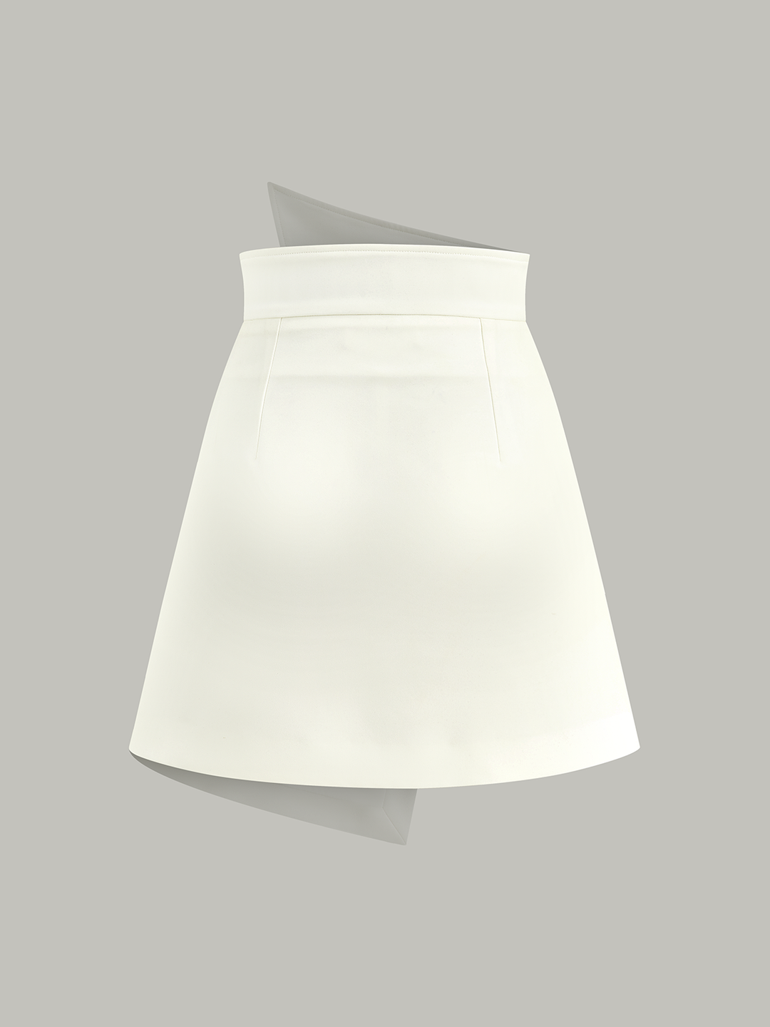 Asymmetric Metal Button Decor Pocket Mini Skirt  Liora Lane Boutique Skirts