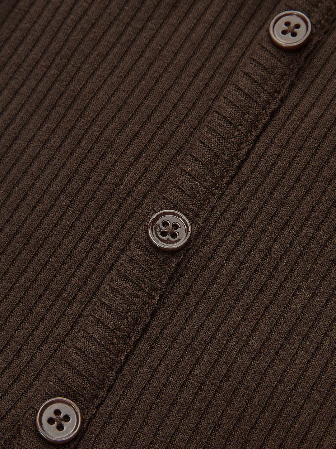Asymmetric Button Detail Ribbed T-Shirt  Liora Lane Boutique T-Shirts
