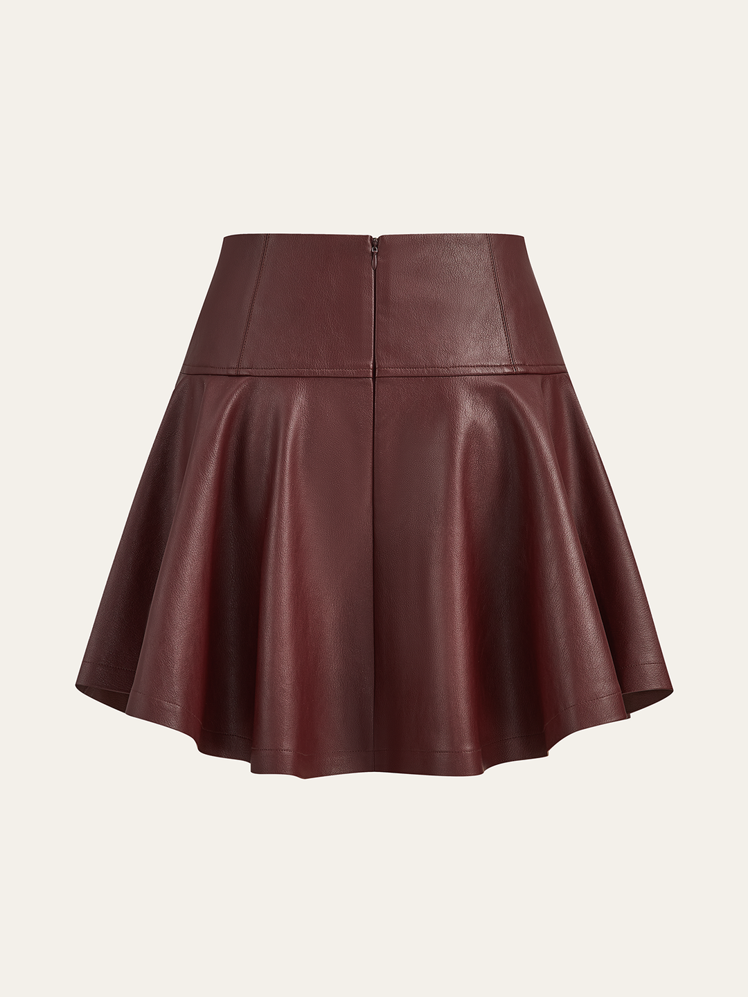 PU High-Waisted Flared Mini Skirt  Liora Lane Boutique Skirts