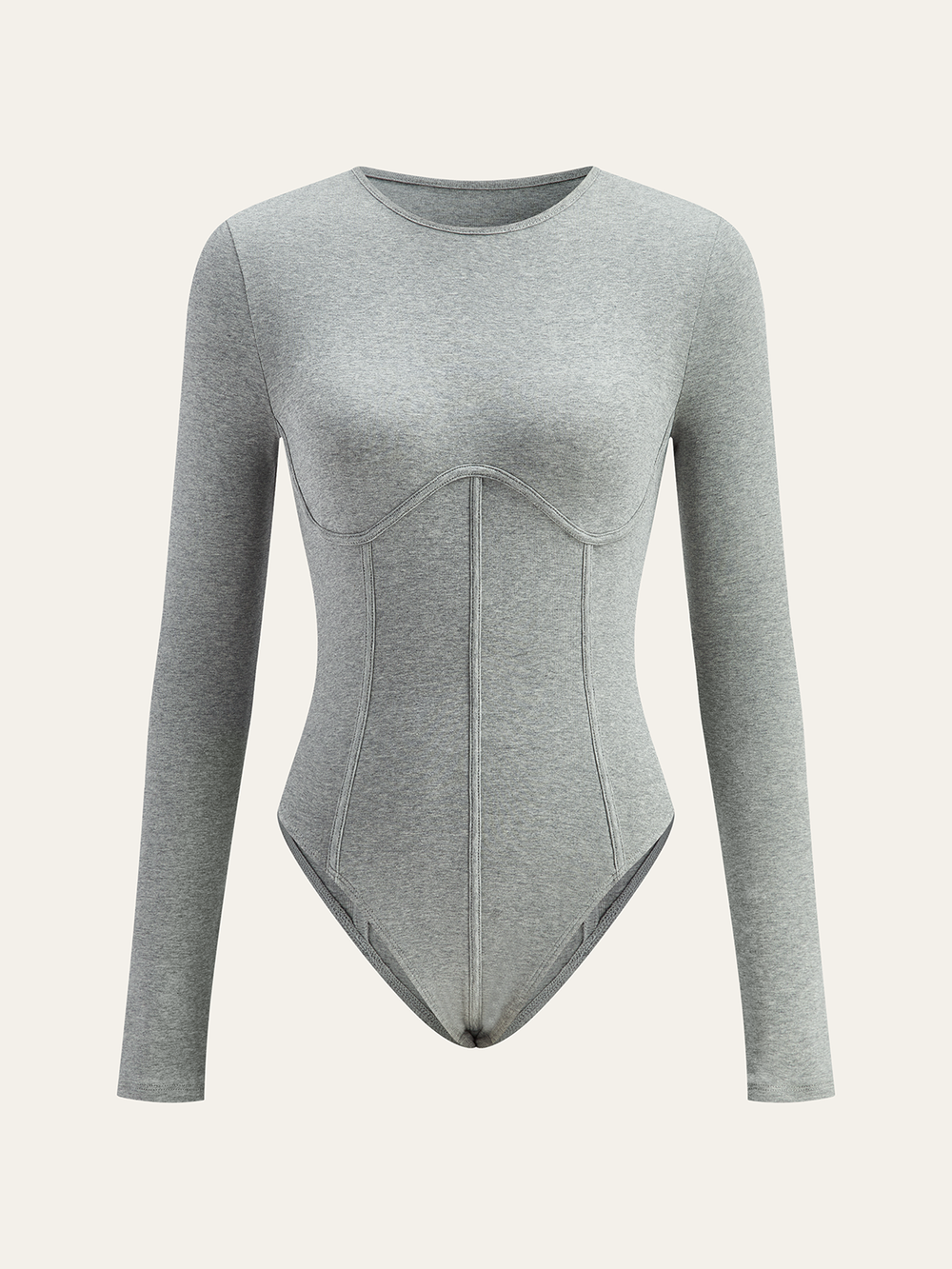 Long Sleeve Contour Bodysuit  Liora Lane Boutique Bodysuits