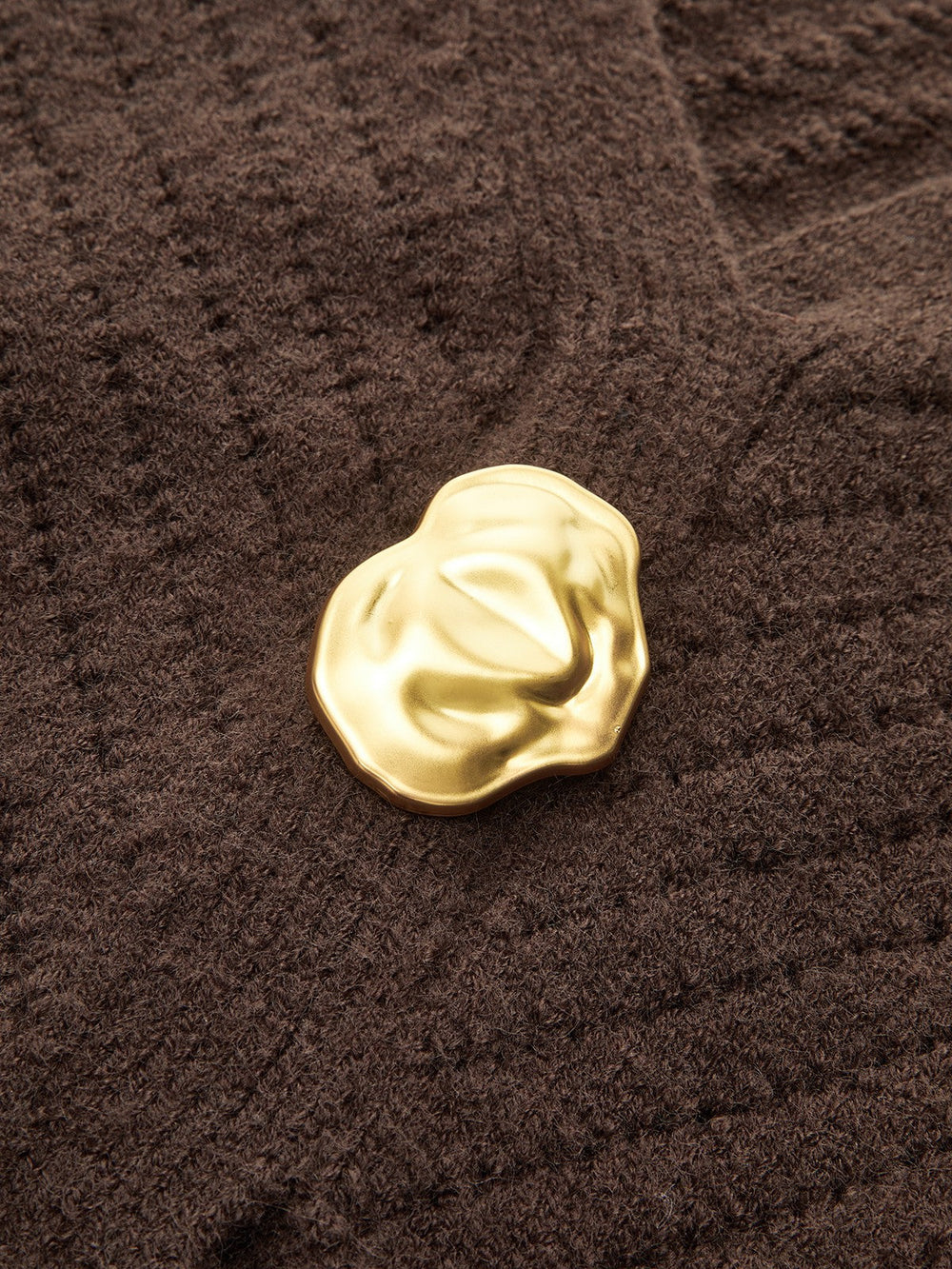 Metal Detail V-Neck Cinched Waist Sweater  Liora Lane Boutique Sweaters