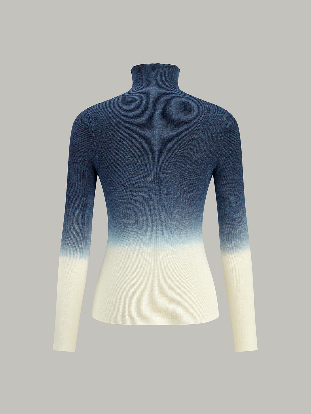 Wool-Blend Ombre Slim Knit Top  Liora Lane Boutique Knit Tops