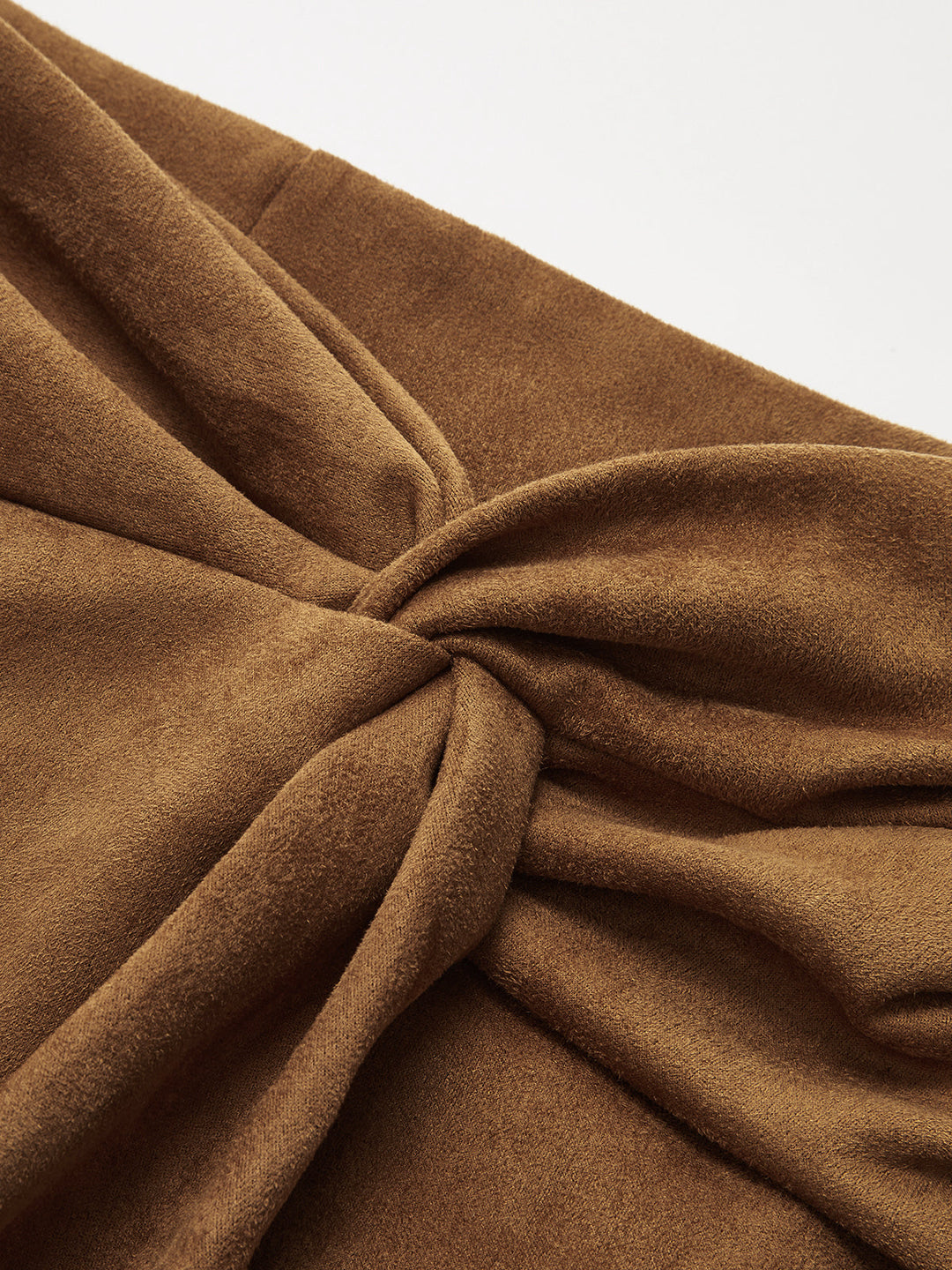 Suede Twist Mini Skirt  Liora Lane Boutique Skirts