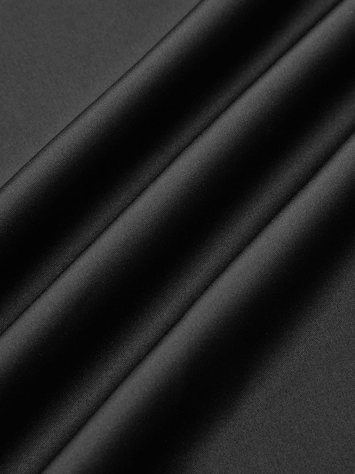 Metal Buckle Satin Slit Midi Skirt  Liora Lane Boutique Skirts