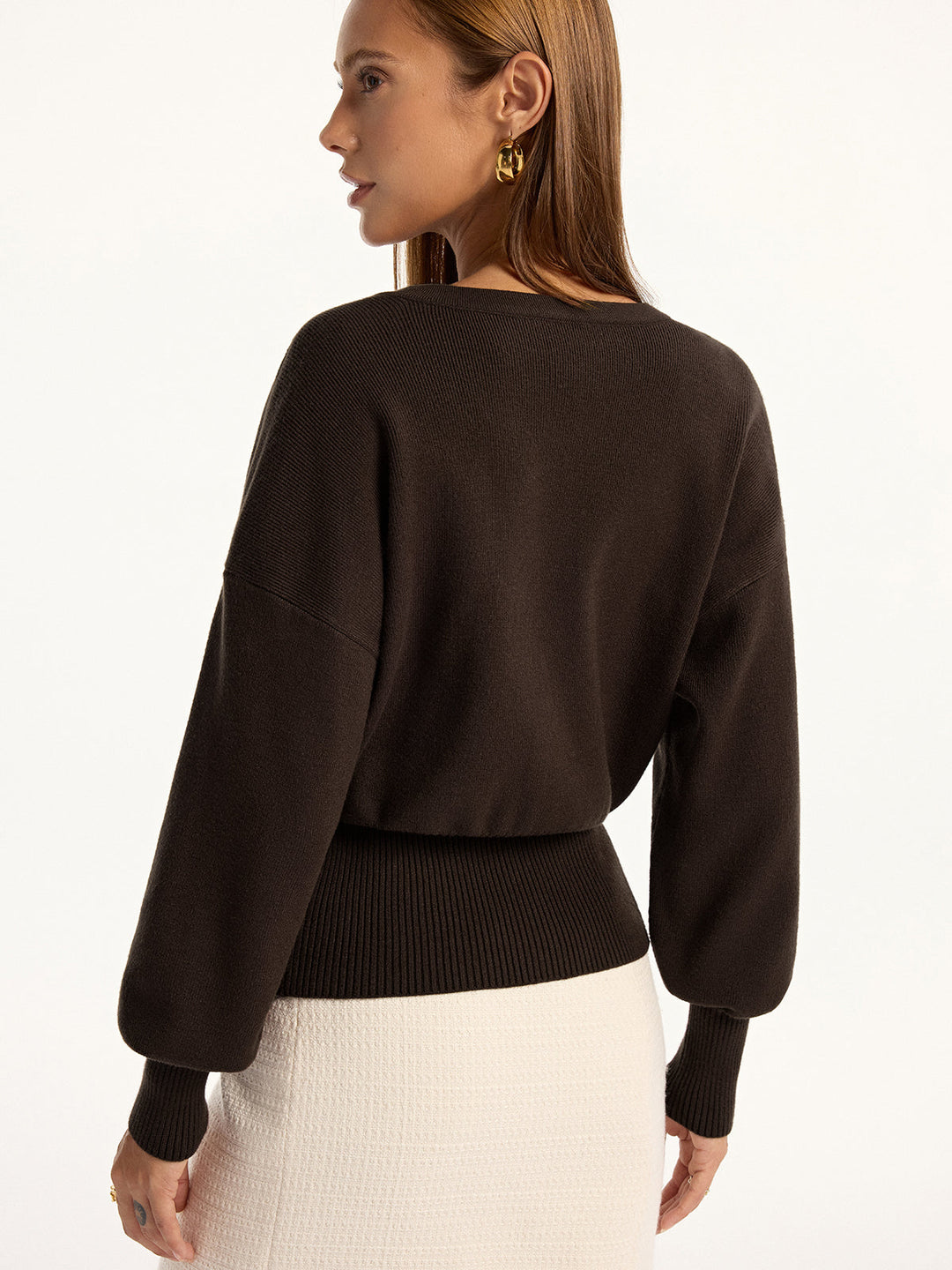 Split Hem V-Neck Cardigan  Liora Lane Boutique Cardigans