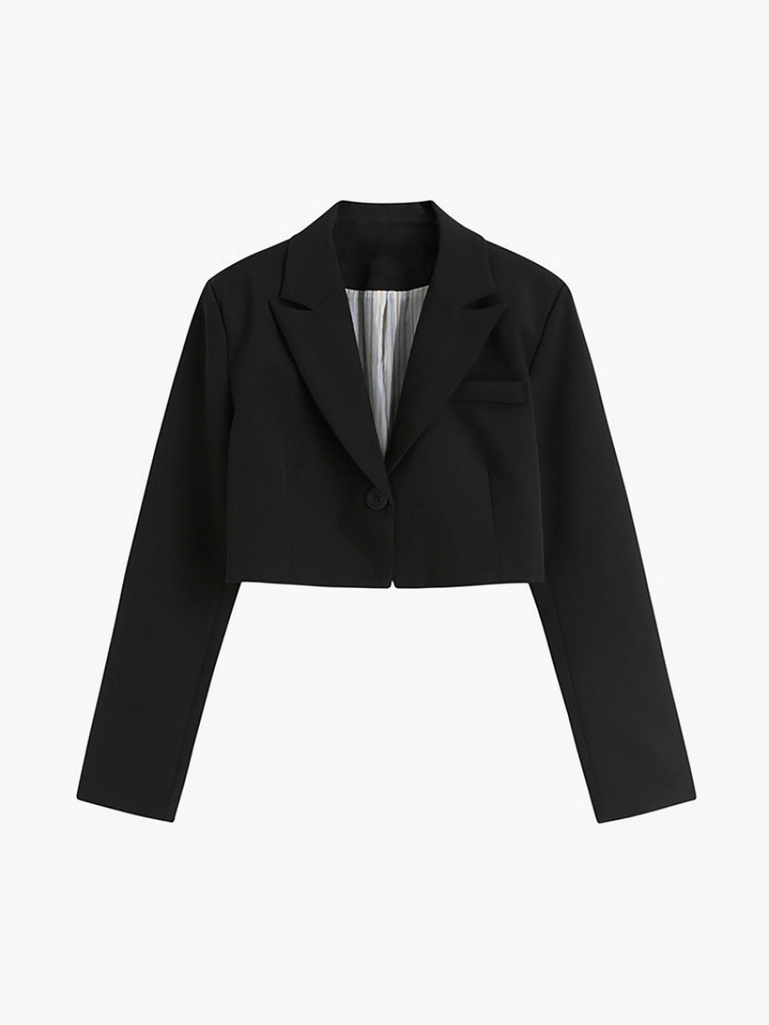 Mind My Business Crop Blazer  Liora Lane Boutique Blazers