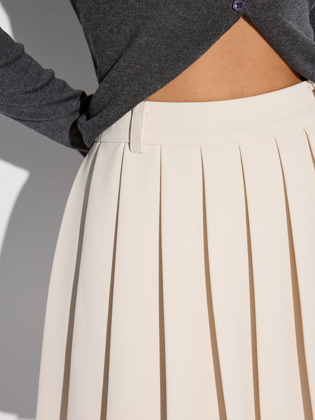 Mid-Waist Pleated Mini Skirt  Liora Lane Boutique Skirts