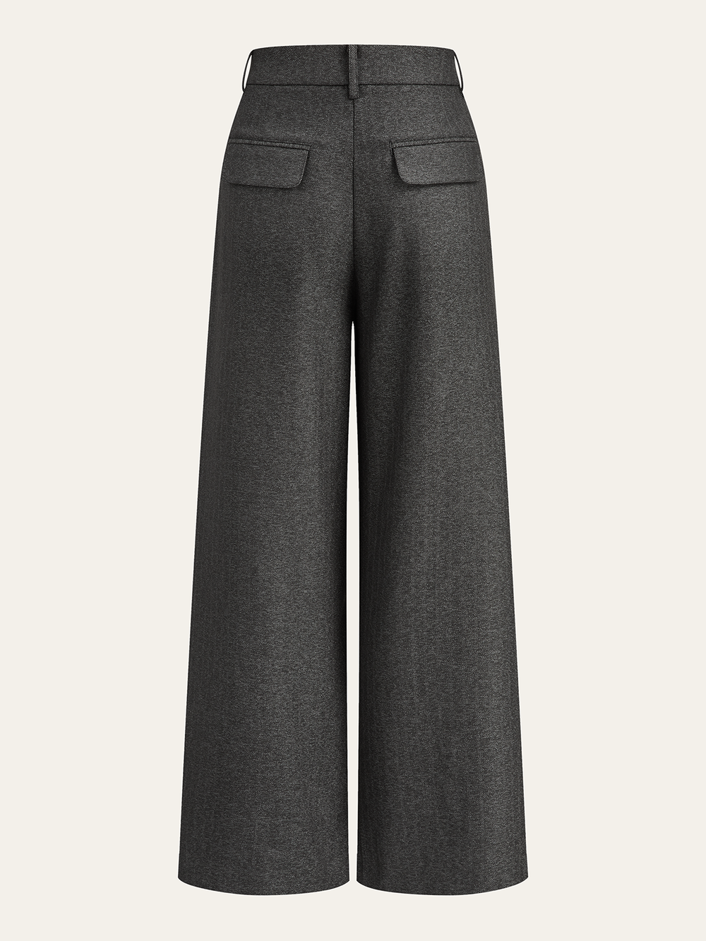 High-Waisted Button-Front Wide-Leg Pants  Liora Lane Boutique Pants