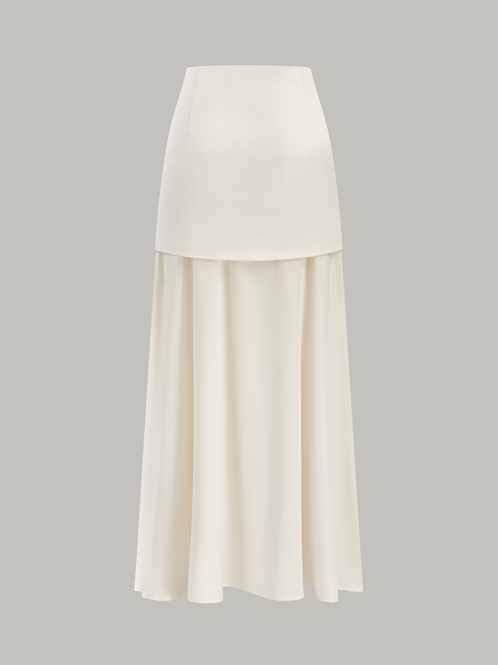 Layered Satin Maxi Skirt  Liora Lane Boutique Skirts