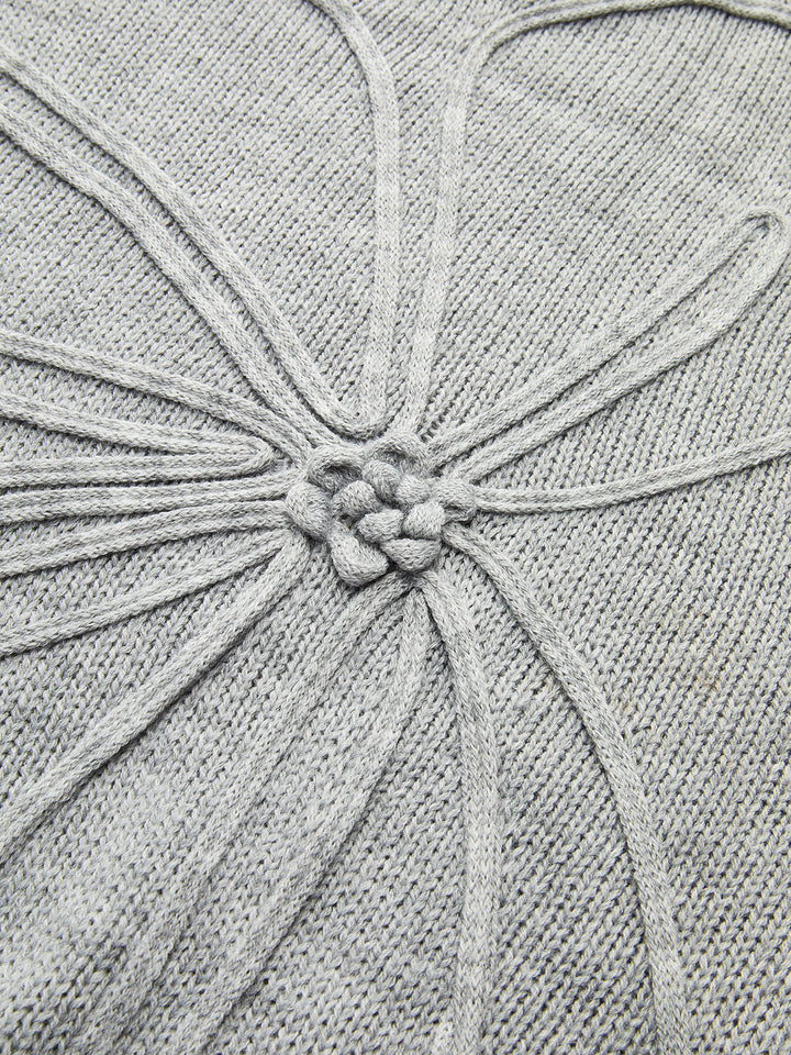 Flower Applique Sweater  Liora Lane Boutique Sweaters