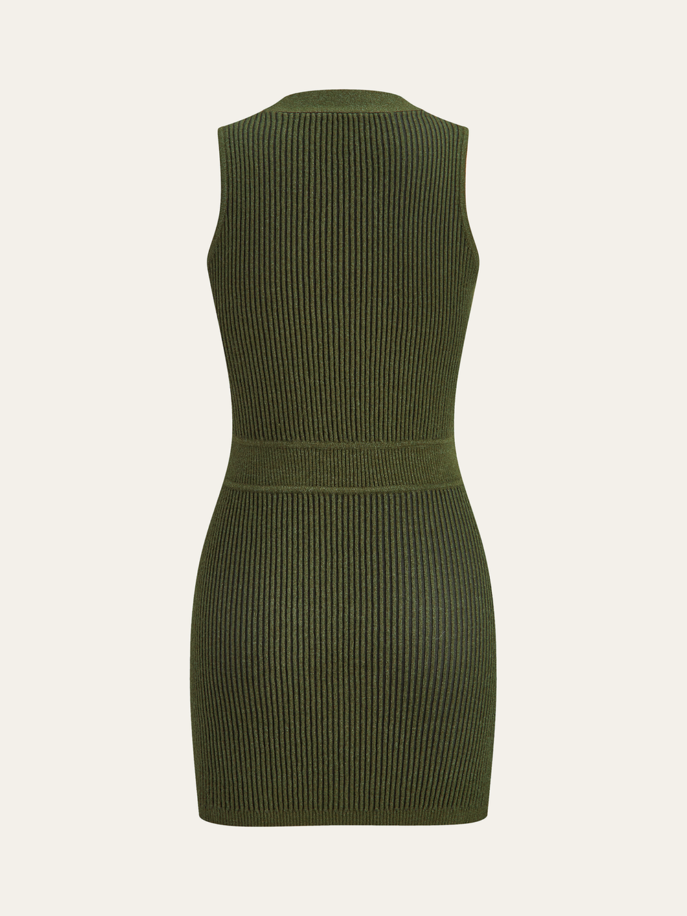 Sleeveless Textured Buttoned Fitted Sweater Dress  Liora Lane Boutique Sweater Dresses