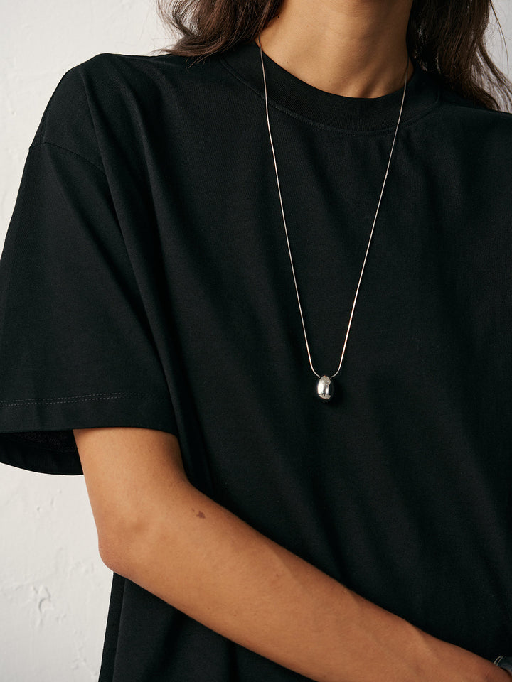 Basic Cotton Oversized T-Shirt  Liora Lane Boutique T-Shirts