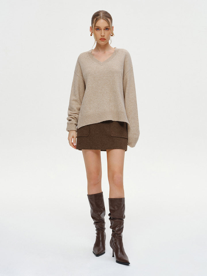 Decor Pocket Tweed Mini Skirt  Liora Lane Boutique Skirts