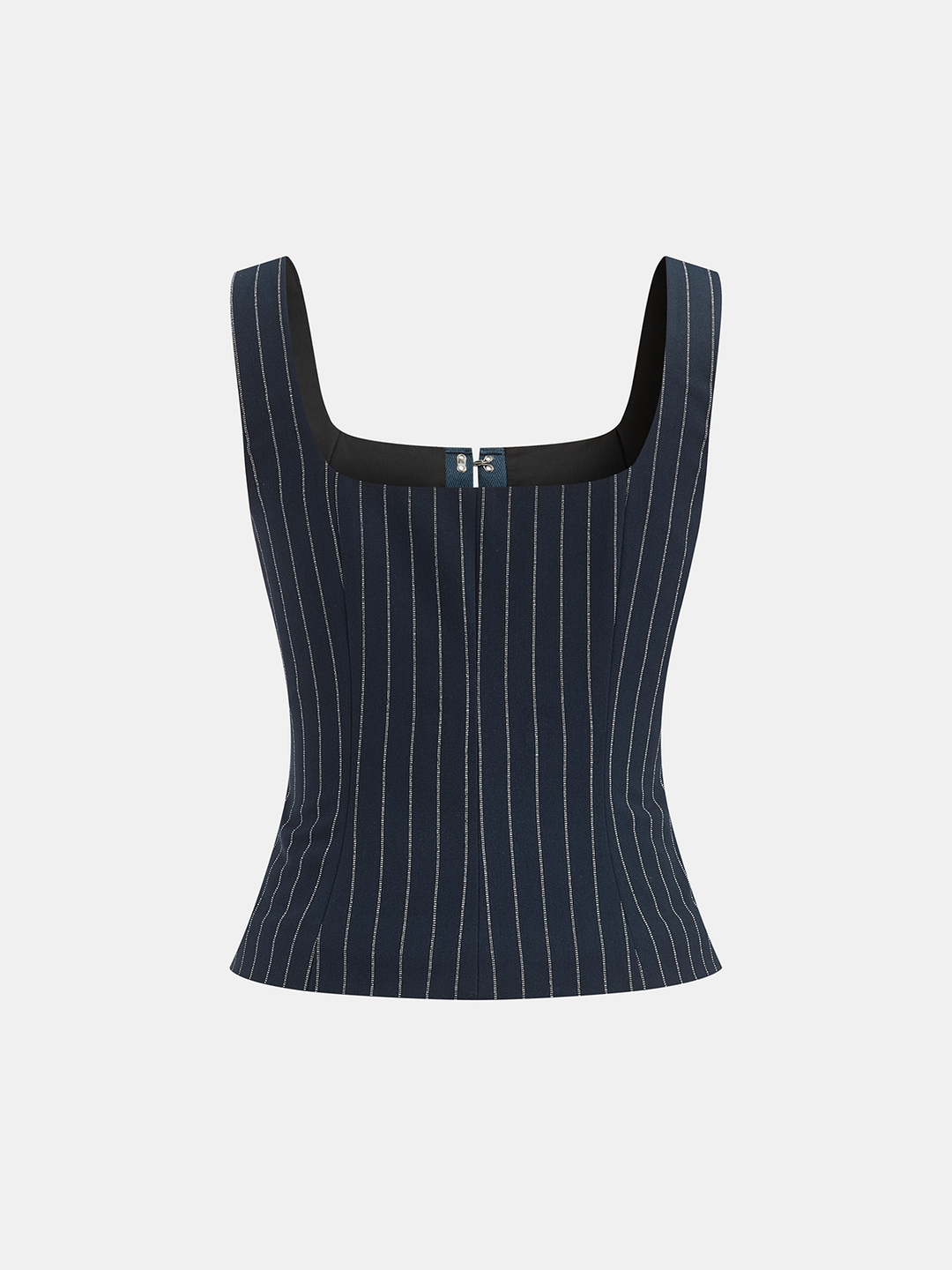 Hook-Eye Striped Top and Skirt Set  Liora Lane Boutique Skirt Sets