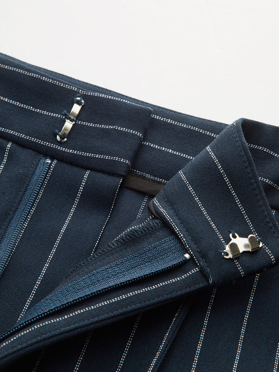 Hook-Eye Striped Top and Skirt Set  Liora Lane Boutique Skirt Sets