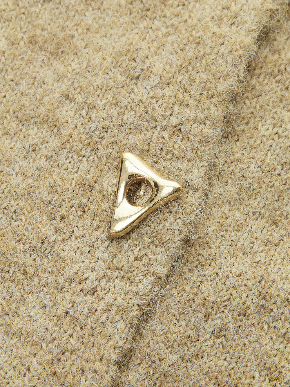 Triangle Button Wool Blend Cardigan  Liora Lane Boutique Cardigans